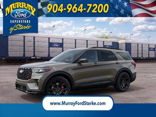 Gray 2027 Ford Explorer ST