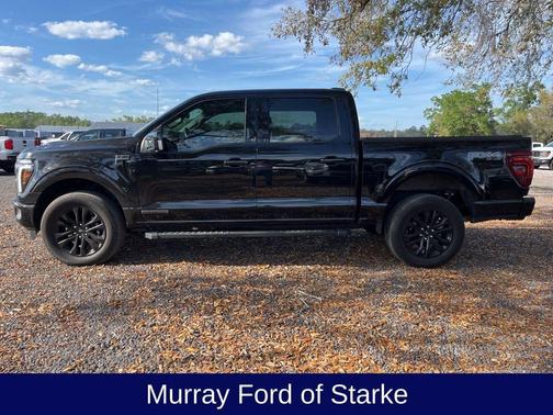 Black Metallic 2024 Ford F-150 Lariat