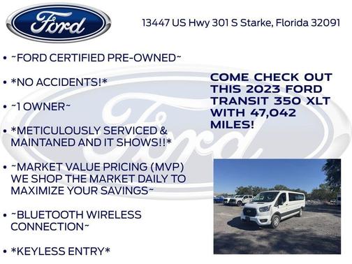 2023 Ford Transit-350 XLT