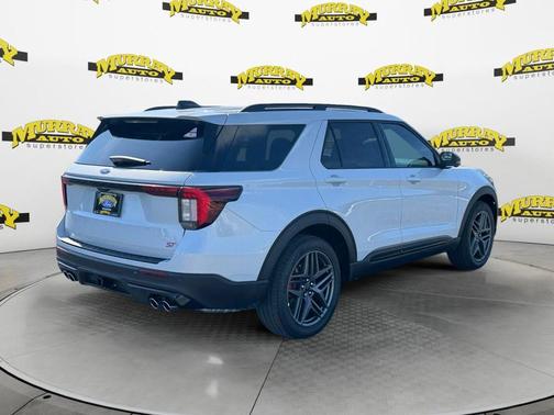 Space White Metallic 2026 Ford Explorer ST