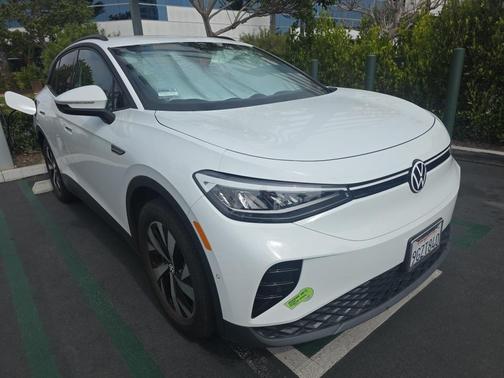 Pure White 2023 Volkswagen ID.4 Pro