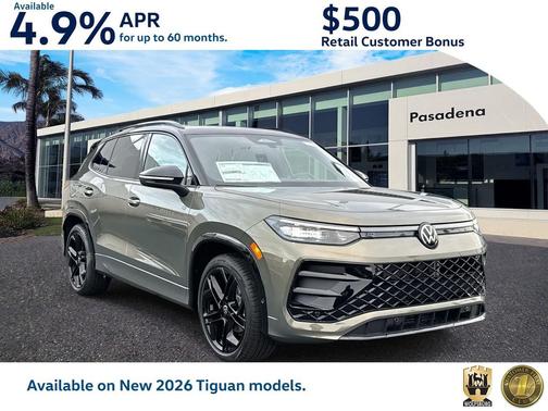 2026 Volkswagen Tiguan 2.0T SE R-Line Black