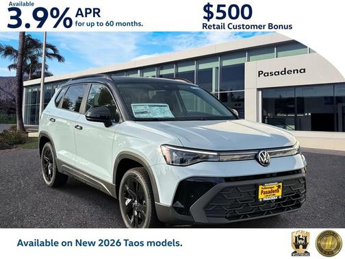 2026 Volkswagen Taos SE Black