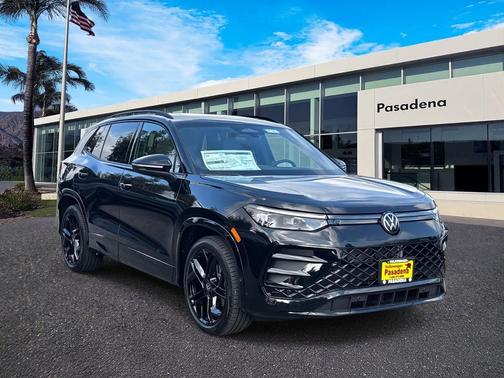 deep black pearl 2026 Volkswagen Tiguan 2.0T SE R-Line Black