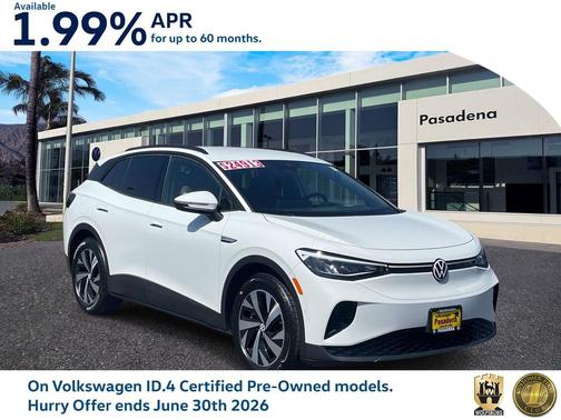 Pure White 2023 Volkswagen ID.4 Pro