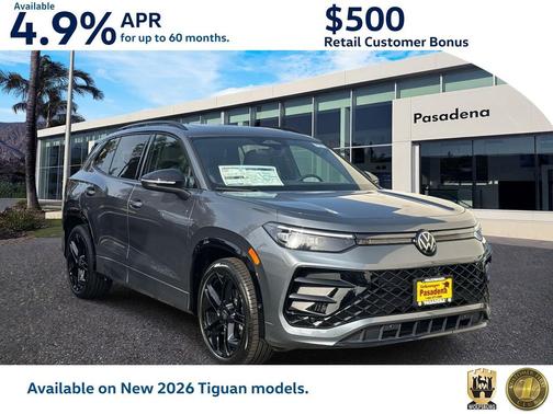 2026 Volkswagen Tiguan 2.0T SE R-Line Black