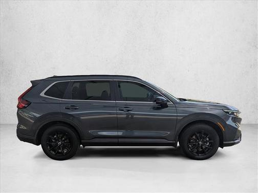 Meteorite Gray Metallic 2025 Honda CR-V Hybrid Sport AWD