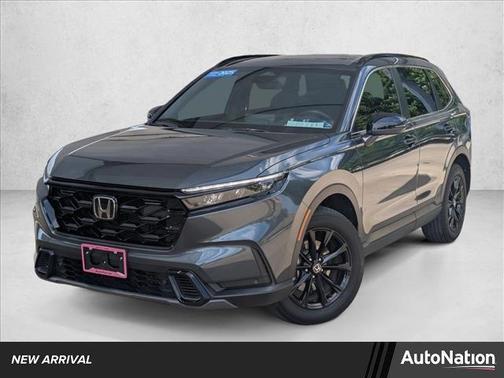 Meteorite Gray Metallic 2025 Honda CR-V Hybrid Sport AWD