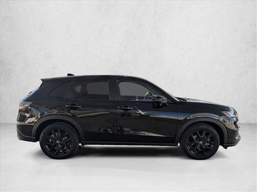Black 2025 Honda HR-V AWD Sport