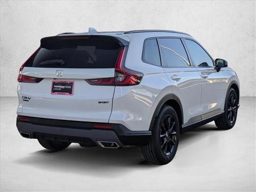 Platinum White Pearl 2026 Honda CR-V Hybrid Sport-L FWD