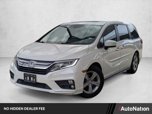 White 2018 Honda Odyssey EX-L
