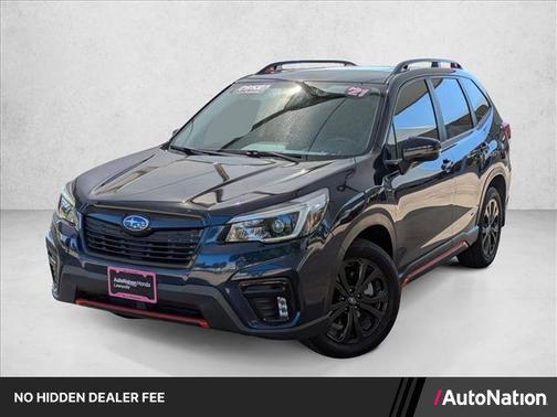 Dark Blue Pearl 2021 Subaru Forester Sport