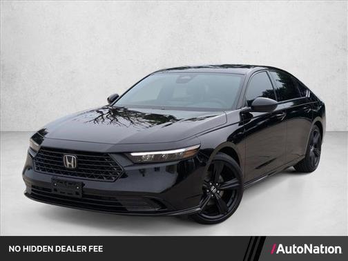 Crystal Black Pearl 2026 Honda Accord Hybrid Sport-L