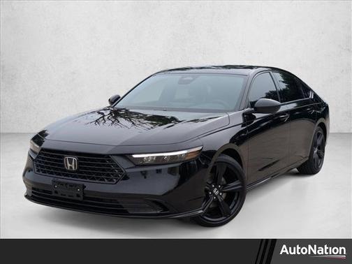 Crystal Black Pearl 2026 Honda Accord Hybrid Sport-L