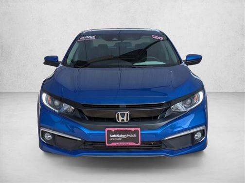 Aegean Blue Metallic 2020 Honda Civic EX
