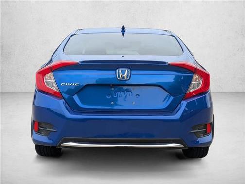 Aegean Blue Metallic 2020 Honda Civic EX