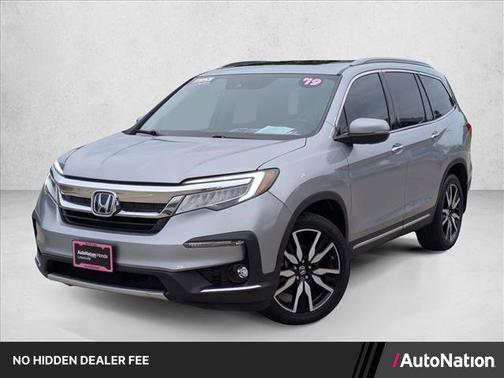 Lunar Silver Metallic 2019 Honda Pilot EX