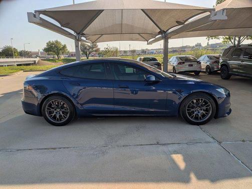 Blue 2022 Tesla Model S Dual Motor All-Wheel Drive