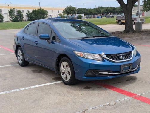 Dyno Blue Pearl 2015 Honda Civic LX