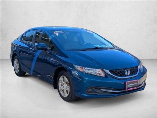 Dyno Blue Pearl 2015 Honda Civic LX