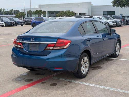 Dyno Blue Pearl 2015 Honda Civic LX