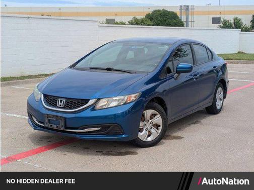 Dyno Blue Pearl 2015 Honda Civic LX
