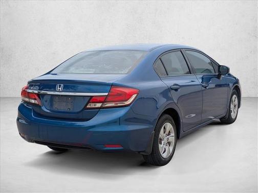 Dyno Blue Pearl 2015 Honda Civic LX