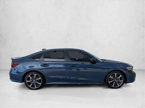 Blue Lagoon Pearl 2025 Honda Civic Hybrid Sport Touring