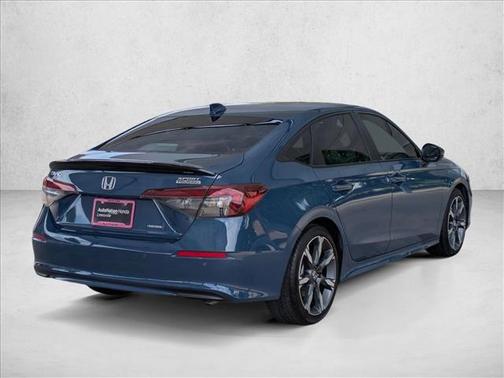 Blue Lagoon Pearl 2025 Honda Civic Hybrid Sport Touring