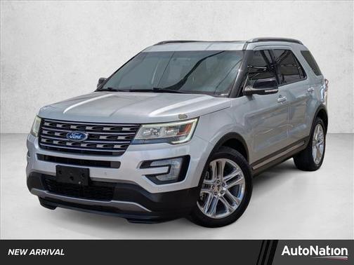 Ingot Silver Metallic 2016 Ford Explorer XLT