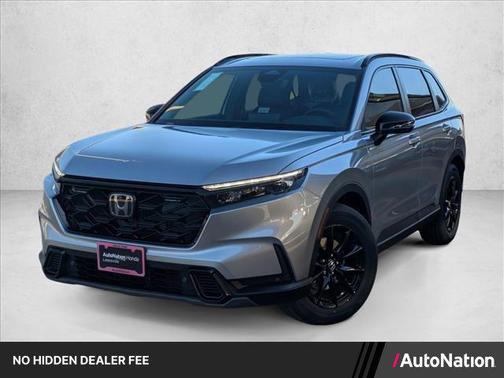 Solar Silver Metallic 2026 Honda CR-V Hybrid Sport-L FWD