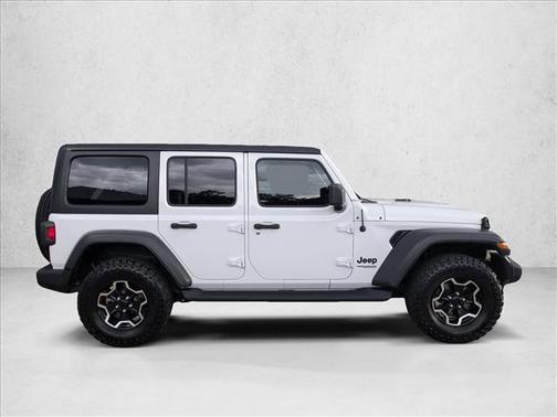 Bright White Clearcoat 2020 Jeep Wrangler Unlimited Sport Altitude