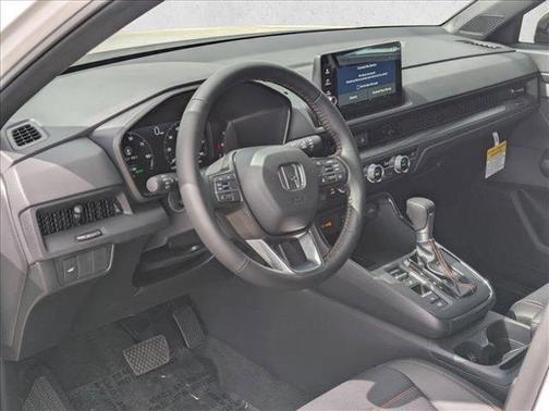 Platinum White Pearl 2026 Honda CR-V Hybrid Sport-L FWD