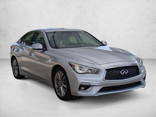 Liquid Platinum 2018 INFINITI Q50 3.0t LUXE