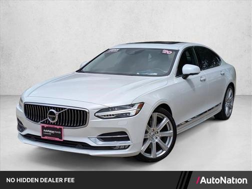 Crystal White Metallic 2020 Volvo S90 T6 Inscription