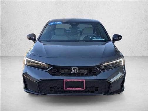 Silver/Gray 2026 Honda Civic Hybrid Sport