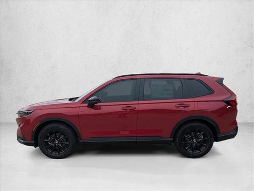 Radiant Red Metallic 2026 Honda CR-V Hybrid Sport-L FWD