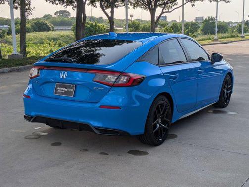 Boost Blue Pearl 2025 Honda Civic Sport