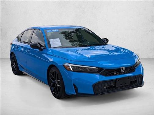 Boost Blue Pearl 2025 Honda Civic Sport