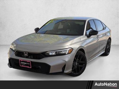 Solar Silver Metallic 2026 Honda Civic Sport