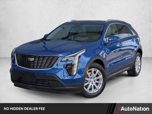 Wave Metallic 2023 Cadillac XT4 Luxury