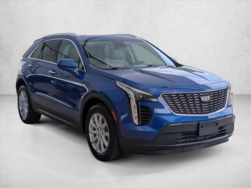 Wave Metallic 2023 Cadillac XT4 Luxury
