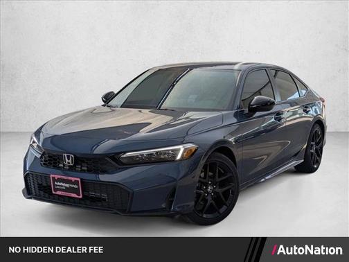 Blue Lagoon Pearl 2026 Honda Civic Sport