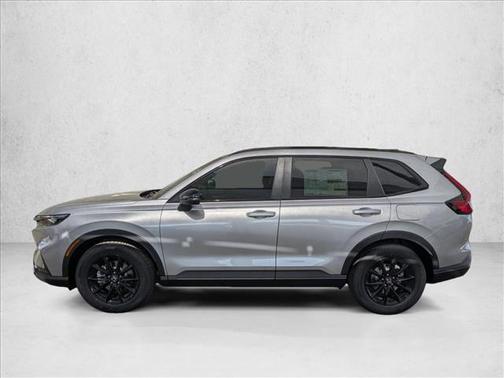 Solar Silver Metallic 2026 Honda CR-V Hybrid Sport-L FWD