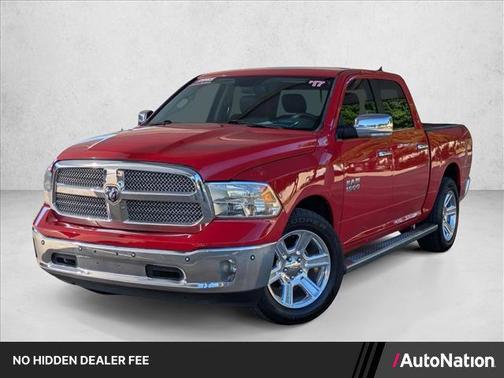 Flame Red Clearcoat 2017 RAM 1500 Lone Star