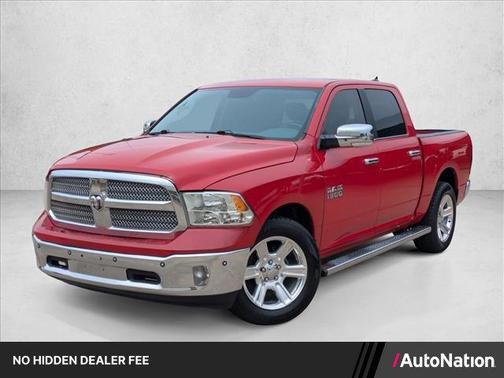 Flame Red Clearcoat 2017 RAM 1500 Lone Star