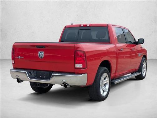 Flame Red Clearcoat 2017 RAM 1500 Lone Star