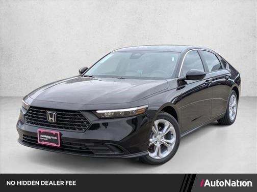 Crystal Black Pearl 2026 Honda Accord LX 1.5T