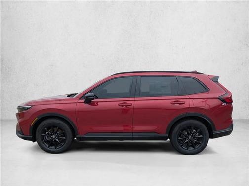 Radiant Red Metallic 2026 Honda CR-V Hybrid Sport-L FWD