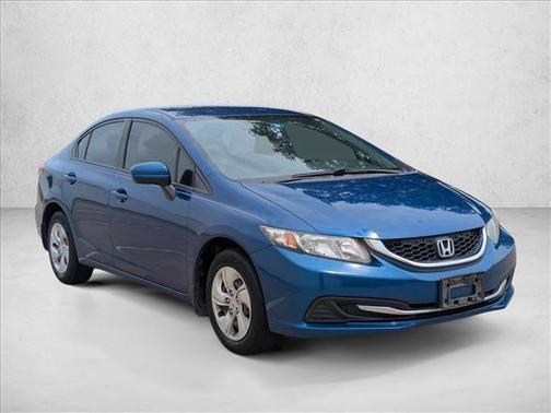 Dyno Blue Pearl 2015 Honda Civic LX